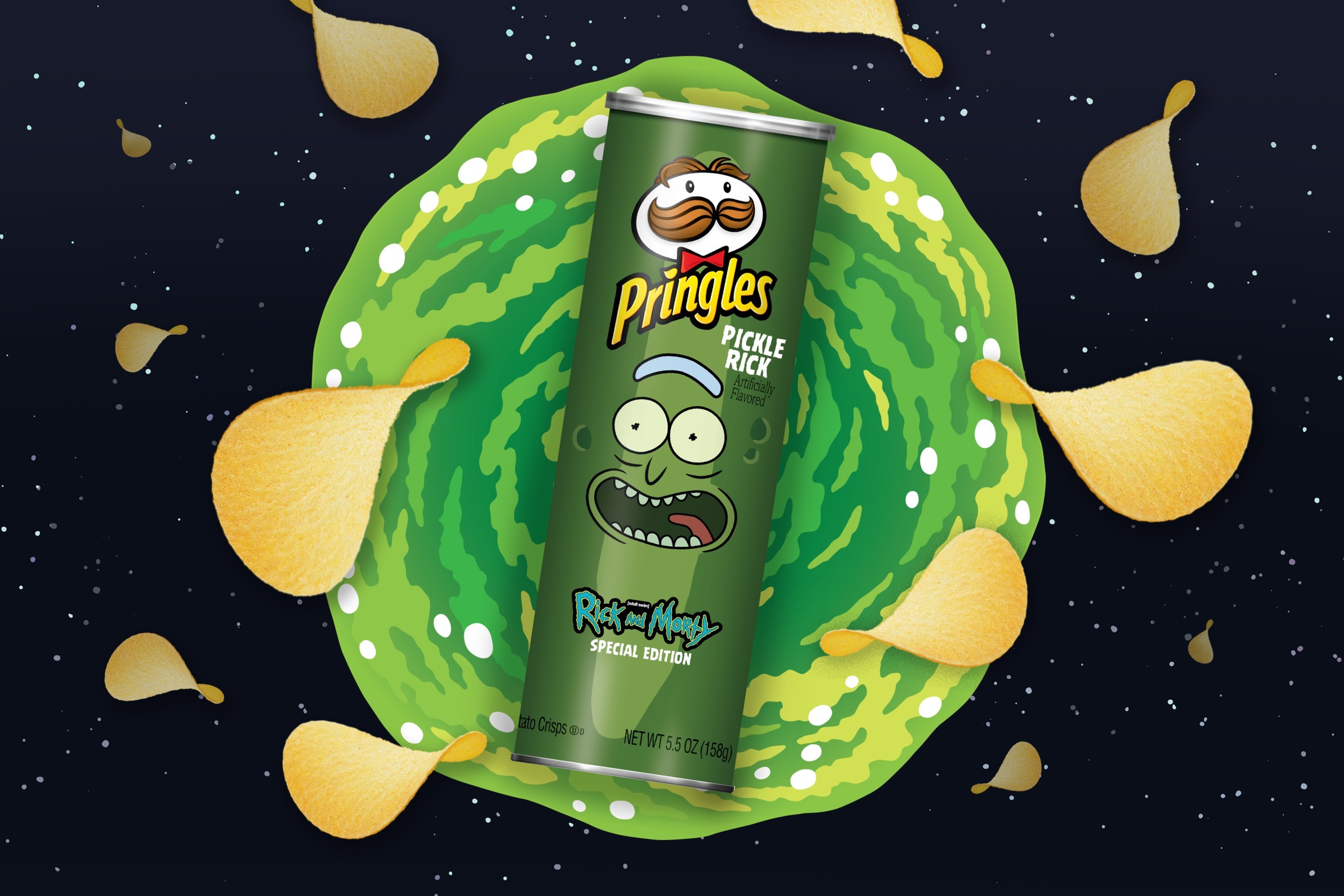Pringles Rick and Morty