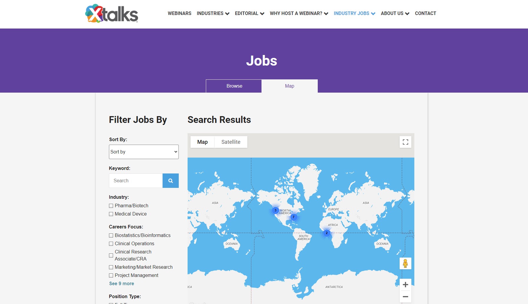 Xtalks Job Search