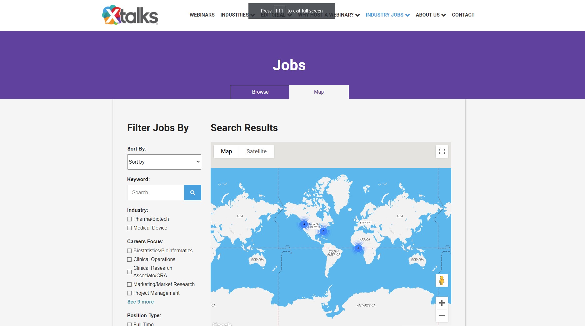 Xtalks Job Search