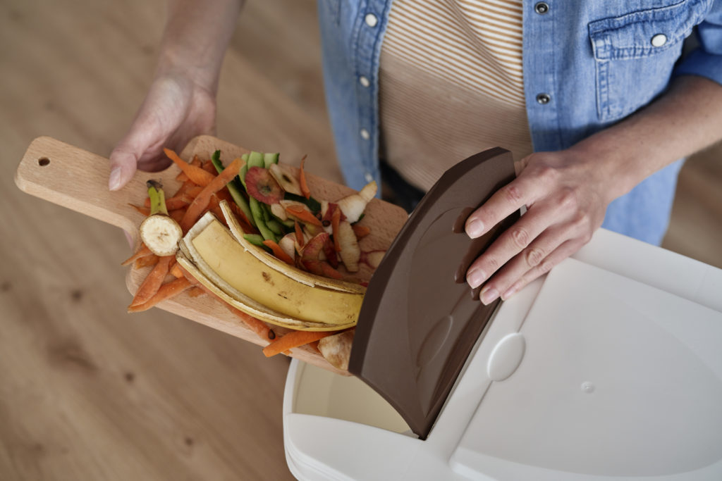 Smart food waste composters