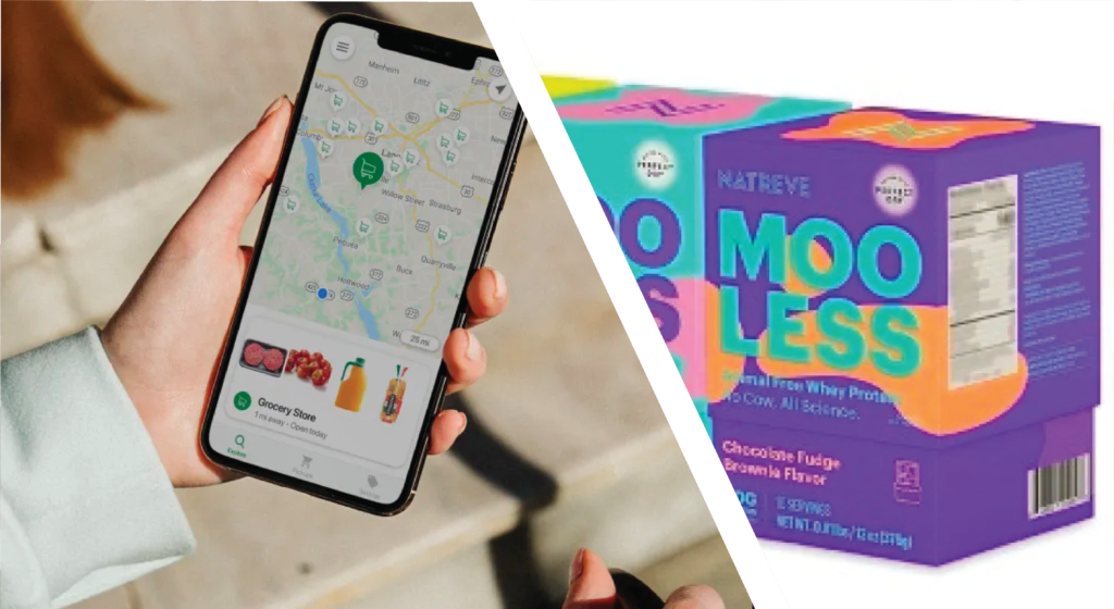 Flashfood Grocery App + Mooless Animal-Free Whey Protein