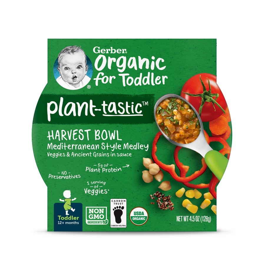 Plant-based baby food
