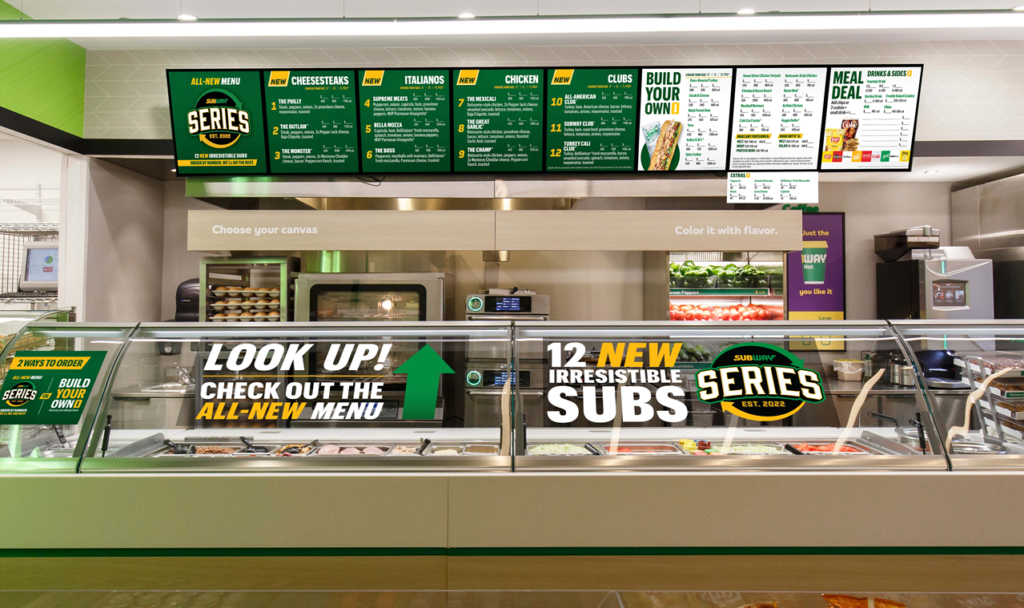 New Subway sandwiches