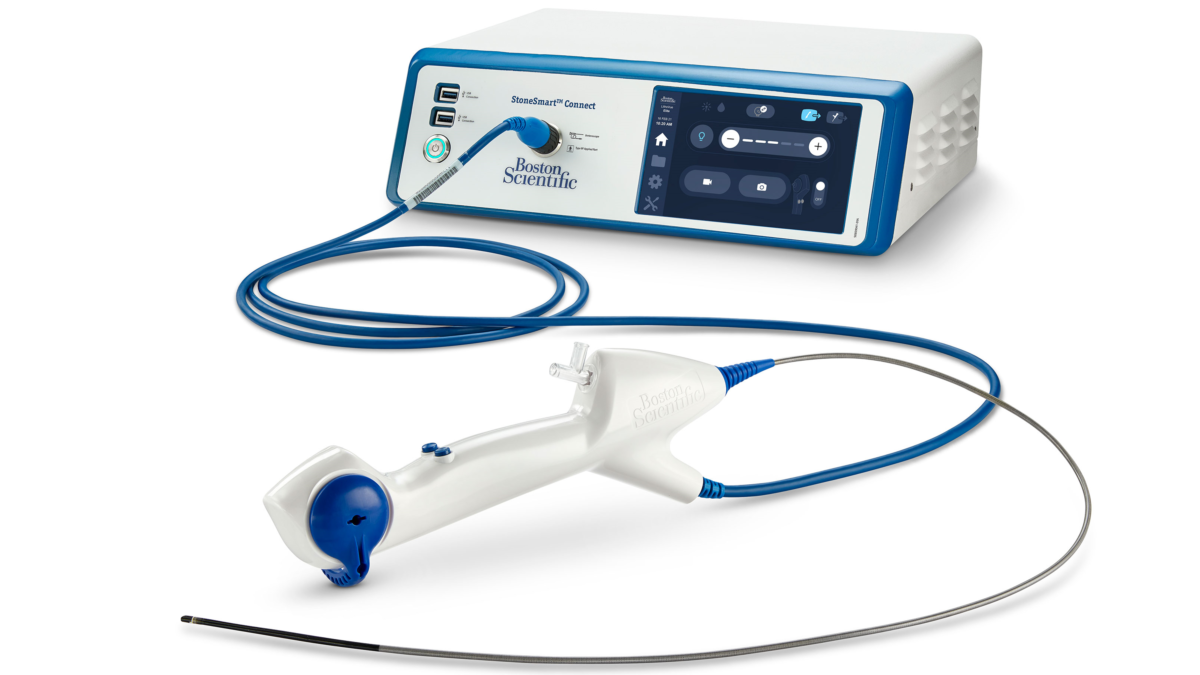 LithoVue Elite single-use ureteroscope system