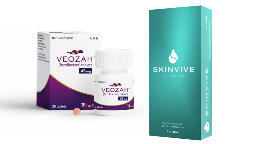 Veozah and SkinVive