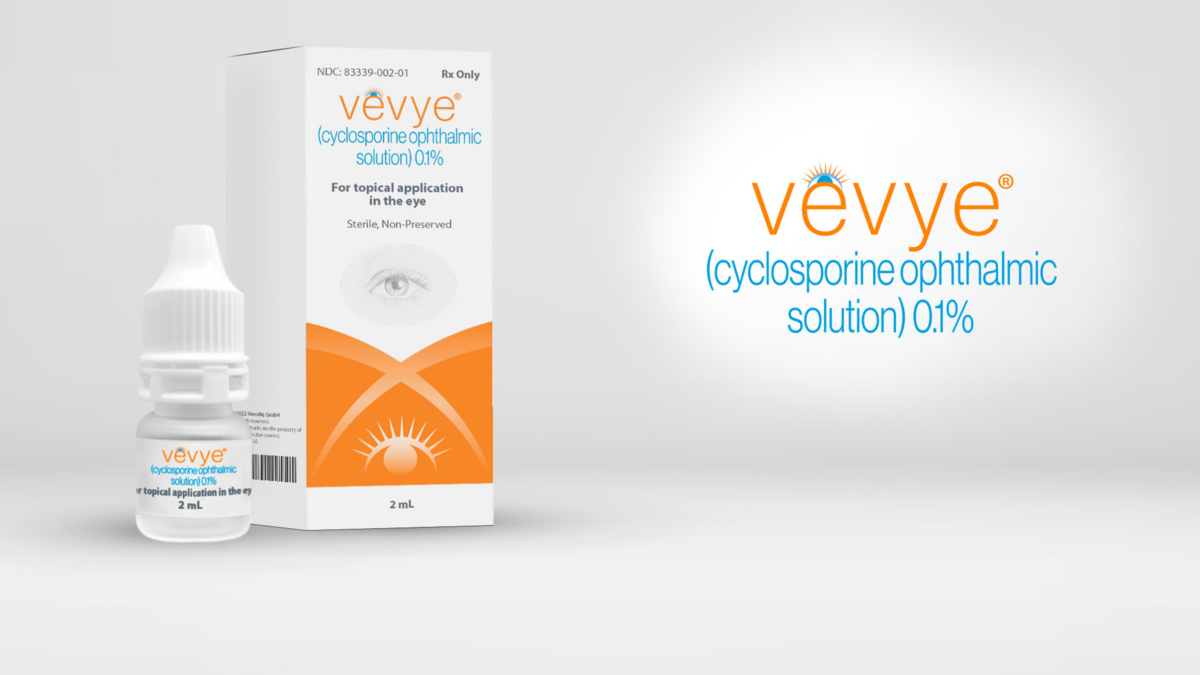 Vevye cyclosporine ophthalmic solution