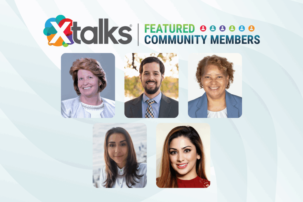 Xtalks Featured Community Members